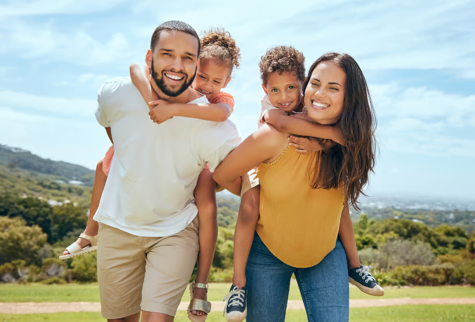 Familia feliz